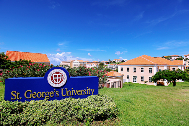 St. George's University Sign