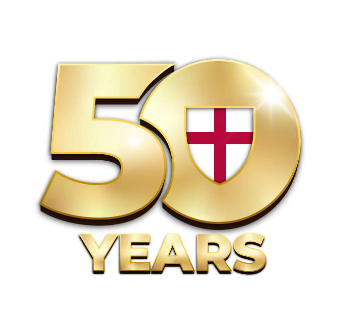 50 Years of Freedom logo