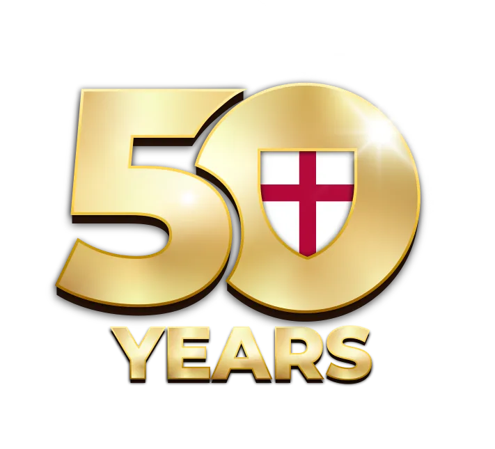 50 Years of Freedom logo
