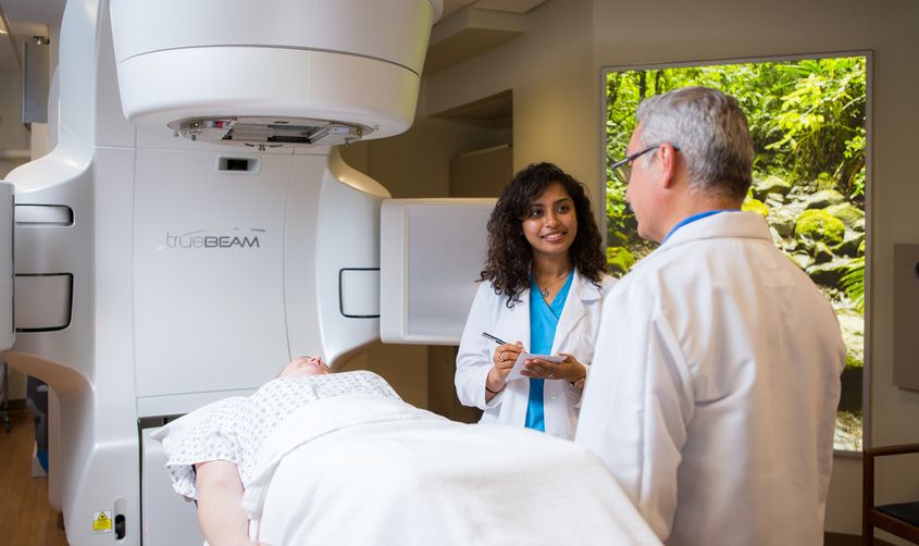 St. George’s University medical student in clinical hospital setting gaining hands-on experience. News