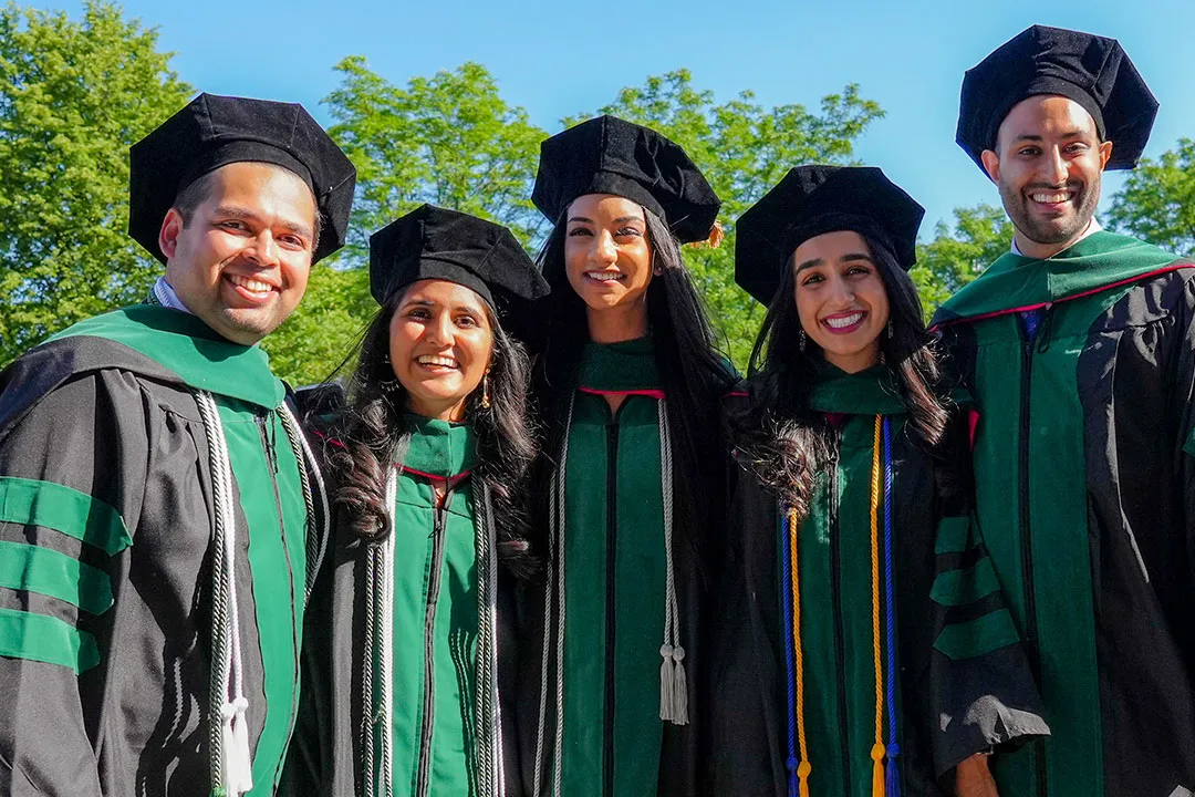 5 Graduates at SOM Commencement
